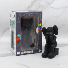 Load image into Gallery viewer, KAWS Figure Statue Collection(sitting posture 2),Action Figure Toy Ornaments(Mini size)
