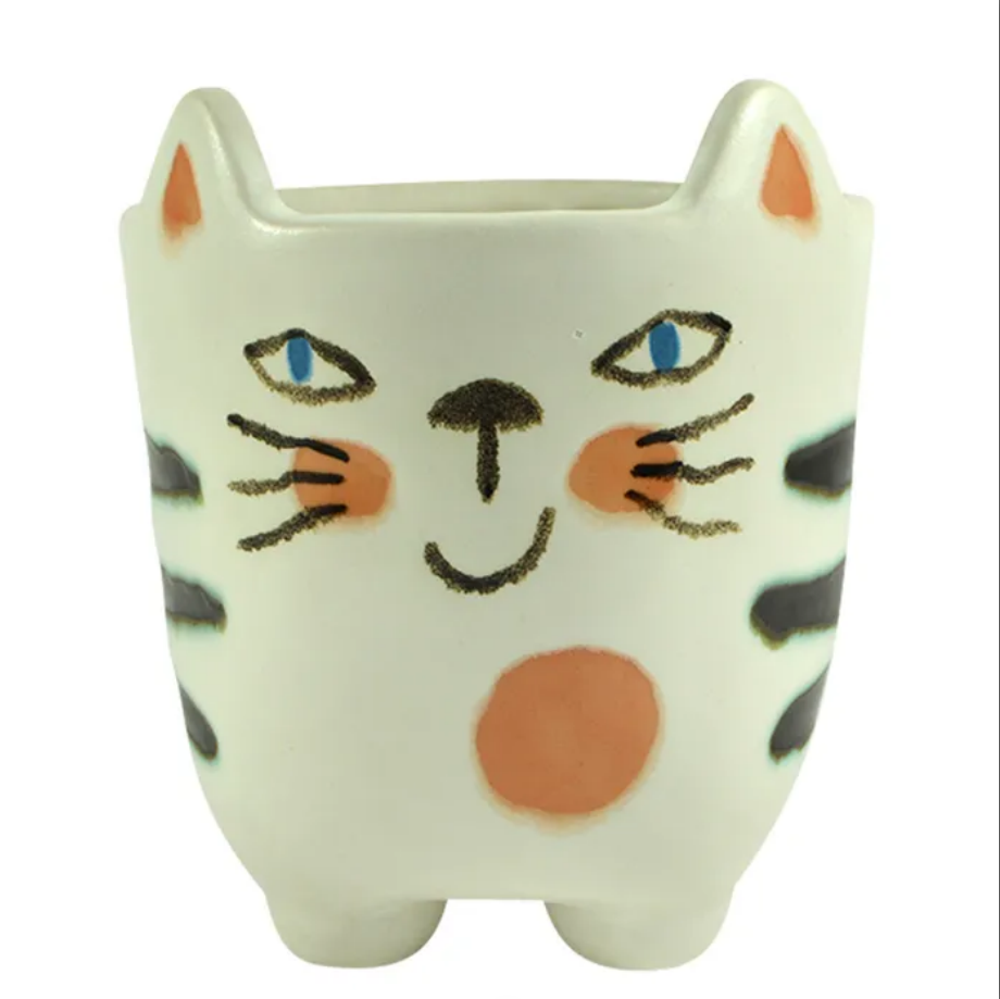 CYRUS CAT CERAMIC POT